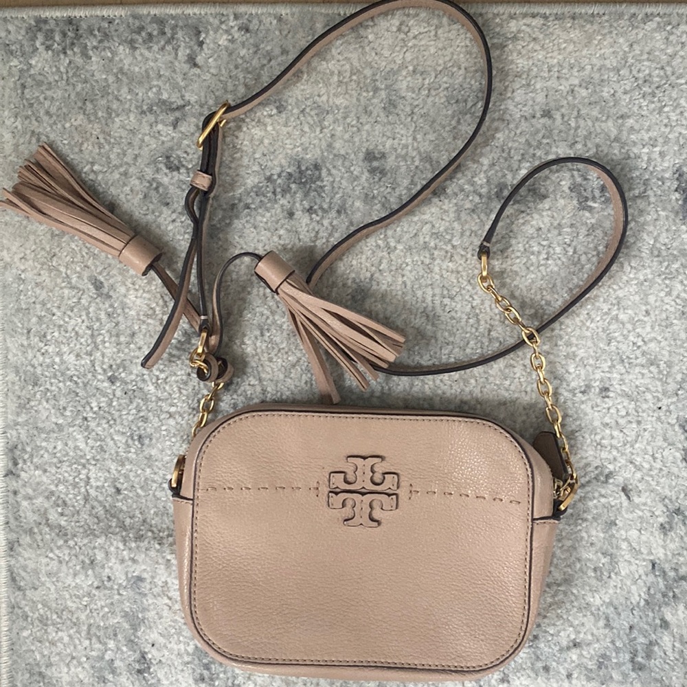 Tory burch mcgraw camera bag